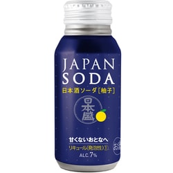 JAPAN SODA柚子 7度 180ml（ボトル缶） [リキュール]