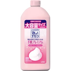 CHARMY 泡のチカラ 手肌プレミアム つめかえ用 530ml