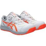 1273A092.100-23.5 [アシックス ウィンジョブ CP219 BOA ホワイト/ショッキングオレンジ 23.5cm]