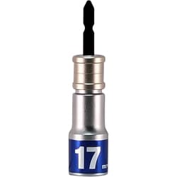 MUSTTOOL 軸交換式落下防止ソケット6角 差込6.35x対辺17mm×全長105mm RBS17C-6K 19940