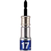 19940 [MUSTTOOL 軸交換式落下防止ソケット6角 差込6.35x対辺17mm×全長105mm RBS17C-6K]