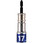 19941 [MUSTTOOL 軸交換式落下防止ソケット12角 差込6.35x対辺17mm×全長105mm RBS17C-12K]