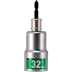 MUSTTOOL 軸交換式落下防止ソケット6角 差込6.35x対辺32mm×全長130mm RBS32-6K 19949