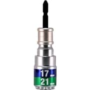 19962 [MUSTTOOL 軸交換式落下防止ダブルソケット12角 差込6.35x対辺17/21mm×全長110mm RBS1721O-12K]