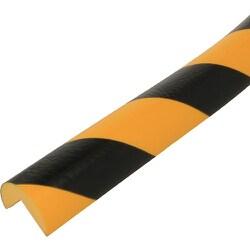 YAHATA バンパープロ BP1 コーナー丸テープ付 25×1M 黄/黒