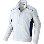 AZ3530-003-5L [アイトス 長袖ブルゾン（男女兼用）AZ3530 シルバーグレー×ネイビー 5L]