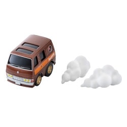 QS-12a チョロQ Q's（キューズ） 日産 キャラバン 初代 カスタム仕様 茶 [コレクションミニカー]