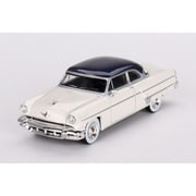 MGT00631-L 1/64 リンカーン カプリ 1954 アークティックホワイト/アトランティックブルー 左ハンドル [ダイキャストミニカー]