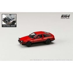 HJ641052ARB 1/64 トヨタ スプリンター トレノ GT APEX AE86 JDM Style レッド/ブラック [ダイキャストミニカー]