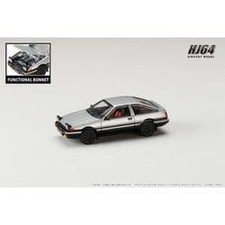 HJ641052ASB 1/64 トヨタ スプリンター トレノ GT APEX AE86 JDM Style シルバー/ブラック [ダイキャストミニカー]