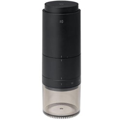 コニカル式電動コーヒーミル タンク容量110ml コードレス 充電式タイプ ブラック XKM-J110-B