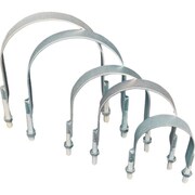 FUB-JIS10K-100A-3MC [HIーLEAD JIS10Kフランジ用Uバンド 三価クロメート 100A ナット2個付き]