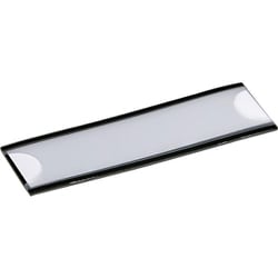 TRUSCO マグネット式見出しプレート 25X80 黒 10枚入 MGP-25X80-BK