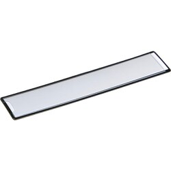 TRUSCO マグネット式見出しプレート 30X150 黒 10枚入 MGP-30X150-BK