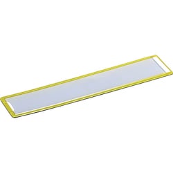 TRUSCO マグネット式見出しプレート 30X150 黄 10枚入 MGP-30X150-Y