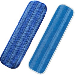 デュオテックス クライメートスマート プレミアムモップ 47CM ブルー＆ホワイト 交換用 2枚入り MQMR2S11