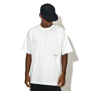 LOCATION LOGO WHITEOUT COOLER TEE cac-01-2403-01 WHITE/BLACK Mサイズ [アウトドア カットソー メンズ]