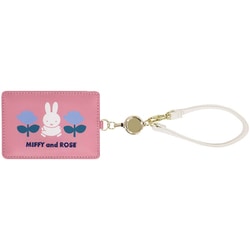限定 ミッフィー＆ローズ（MIFFY and ROSE） パスケースB MF860B