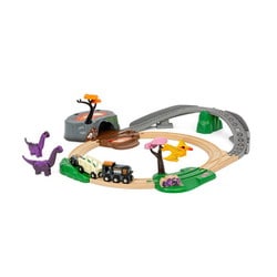 対象年齢：3歳～ 36094 BRIO（ブリオ） WORLD 恐竜アドベンチャーセット
