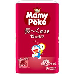マミーポコパンツ Mサイズ 50枚 ドラえもん [紙おむつ パンツタイプ]