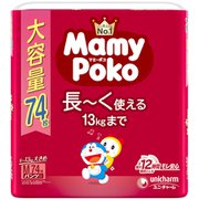 マミーポコパンツ Mサイズ 74枚 ドラえもん [紙おむつ パンツタイプ]