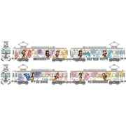 331278 Nスケール塗装済みディスプレイモデル 鉄道コレクション 京阪電車大津線700形 「響け！ユーフォニアム」ラッピング電車2023 2両セット [鉄道模型用品]