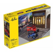 HE50330 1/24 スプレンディッド ホテル 情景ベース シトロエン5CV＆シトロエンC4送迎車付属 [組立式プラスチックモデル]
