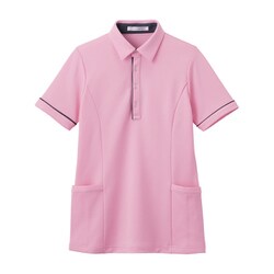 半袖ロングポロシャツ（男女兼用） 3L ブロッサムピンク HSP004-9