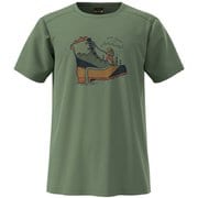 Fulu Merino T-Shirt M 44303 640 クローバー Sサイズ [アウトドア カットソー メンズ]