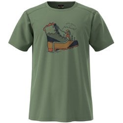 Fulu Merino T-Shirt M 44303 640 クローバー Lサイズ [アウトドア カットソー メンズ]