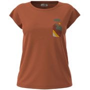 Fulu Merino T-Shirt W 44304 275 ブリック Sサイズ [アウトドア カットソー レディース]