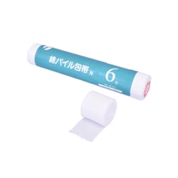 綿パイル包帯N（耳付）6裂 5cmX9M 6カン 003-30242