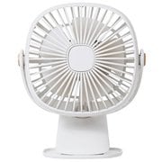充電式2wayクリップライトファン リリーホワイト MO-F025-LW