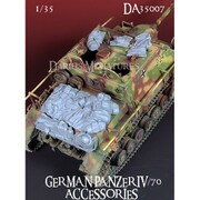 DA35007 1/35 WWII ドイツ IV号駆逐戦車/70（A） 用装備品セット [プラモデル用パーツ]