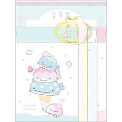 キャラクターグッズ LH80701 じんべえさん 「じんべえさんとあいすくらげ」 レターセット