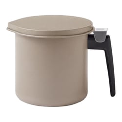 活性炭オイルポット グレー 800ml カートリッジ 1個付 H-OP800