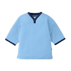 301-41 [ニット検診衣上衣 3LブルーXネイビー]