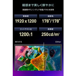 ヨドバシ.com - GECHIC ゲシック モバイルモニター/14型/WUXGA
