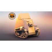 PD72008 1/72 伊・アンサルドMIAS移動機銃座 [組立式プラスチックモデル]