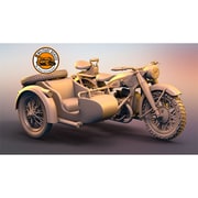 PD72021 1/72 独・BMW R-12軍用サイドカー [組立式プラスチックモデル]