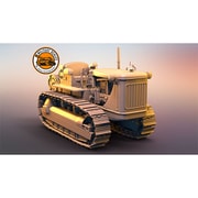 PD72025 1/72 米・キャタピラーD7装軌トラクター [組立式プラスチックモデル]