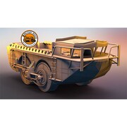 PD72077 1/72 米・ヒギンズ・ビーチマスター水陸両用車 [組立式プラスチックモデル]