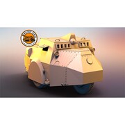 PD72199 1/72 伊・べスパ・カプロニ装甲車 [組立式プラスチックモデル]