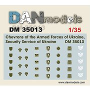 DAN35013 1/35 ウクライナ軍・ウクライナ保安庁軍服ワッペン [プラモデル用品]