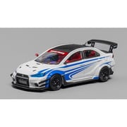 CM64-EVOX-09 1/64 三菱 ランサーエボリューション X Varis ホワイト [ダイキャストミニカー]