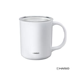 セラミックコーティング 真空二重保温マグ ホワイト CMG-350-W