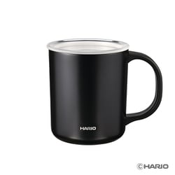 セラミックコーティング 真空二重保温マグ ブラック CMG-350-B