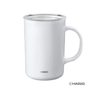 セラミックコーティング 真空二重保温マグ ホワイト CMG-470-W