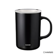 セラミックコーティング 真空二重保温マグ ブラック CMG-470-B
