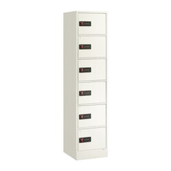 貴重品保管庫（ダイヤルナンバーロック ホワイト LK-406W
